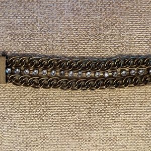 Rhinestone Rope Bracelet